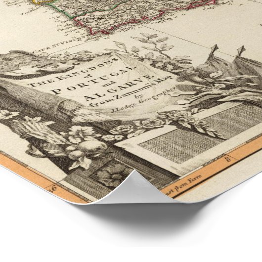 Portugal, Algarve Poster (Hoek)