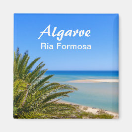 Portugal Algarve Ria Formosa Beach Souvenir Magneet