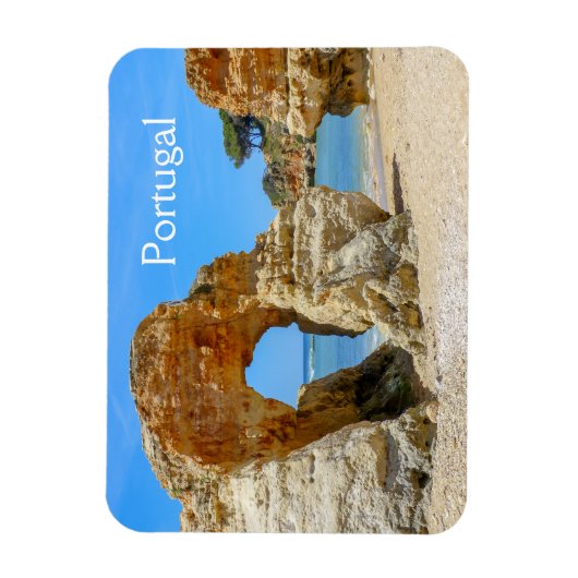 Portugal Algarve strandmagneet Magneet (Verticaal)