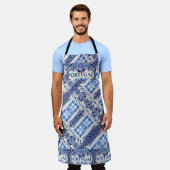 Portugal All-Over Print Schort (Gedragen)
