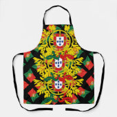 Portugal All-Over Print Schort (Voorkant)