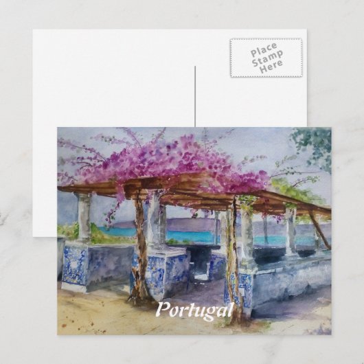 Portugal art briefkaart (Voorkant / Achterkant)