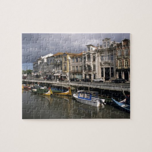 Portugal, Aveiro. Moliceiros (zeewier verzamelen) Legpuzzel (Horizontaal)