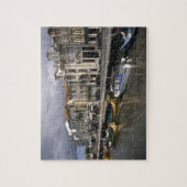 Portugal, Aveiro. Moliceiros (zeewier verzamelen) Legpuzzel (Verticaal)