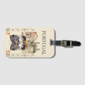 Portugal Bagagelabel (Voorkant (horizontaal))