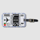 Portugal Bagagelabel (Voorkant (horizontaal))