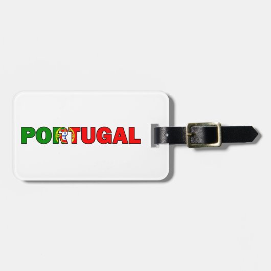 Portugal Bagagelabel (Voorkant horizontaal)