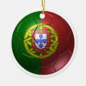 Portugal-Ball Keramisch Ornament (Voorkant)
