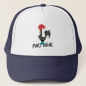Portugal Barcelos haan trots symbool Trucker Pet (Voorkant)