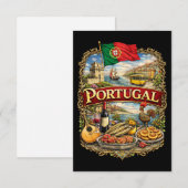 Portugal Bedankkaart (Voorkant / Achterkant)