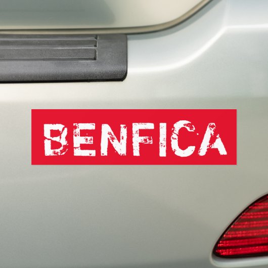 Portugal - Benfica Bumpersticker (Op auto)
