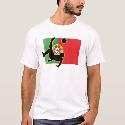 Portugal Bicycle Kick T-shirt (Voorkant)