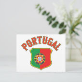 Portugal Big and Bold Briefkaart (Staand voorkant)