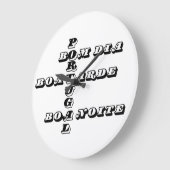 Portugal Bom Dia Boa Tarde Boa Noite Grote Klok (Hoek)