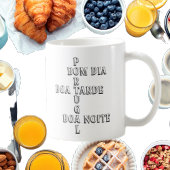 Portugal Bom Dia Boa Tarde Boa Noite White Coffee Koffiemok