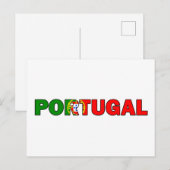 Portugal Briefkaart (Voorkant / Achterkant)