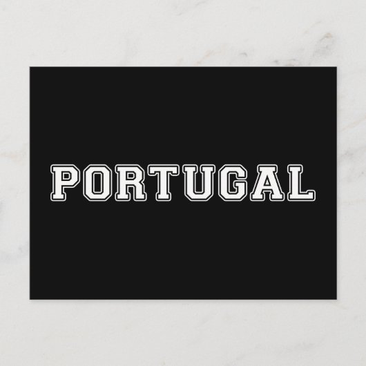 Portugal Briefkaart (Voorkant)