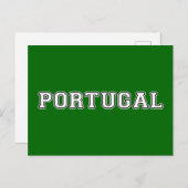Portugal Briefkaart (Voorkant / Achterkant)