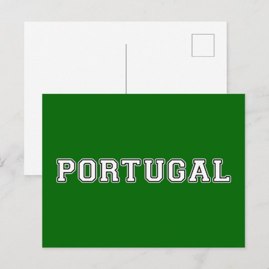 Portugal Briefkaart (Voorkant / Achterkant)