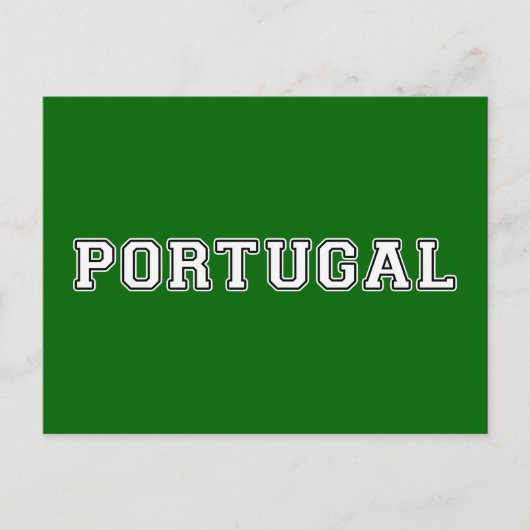 Portugal Briefkaart (Voorkant)