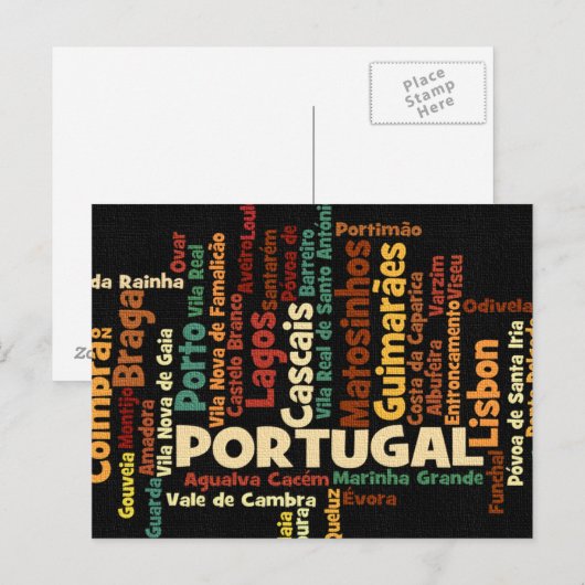 PORTUGAL Briefkaart (Voorkant / Achterkant)