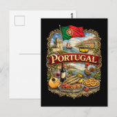 Portugal Briefkaart (Voorkant / Achterkant)