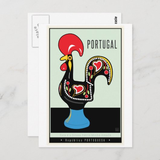 Portugal Briefkaart (Voorkant / Achterkant)