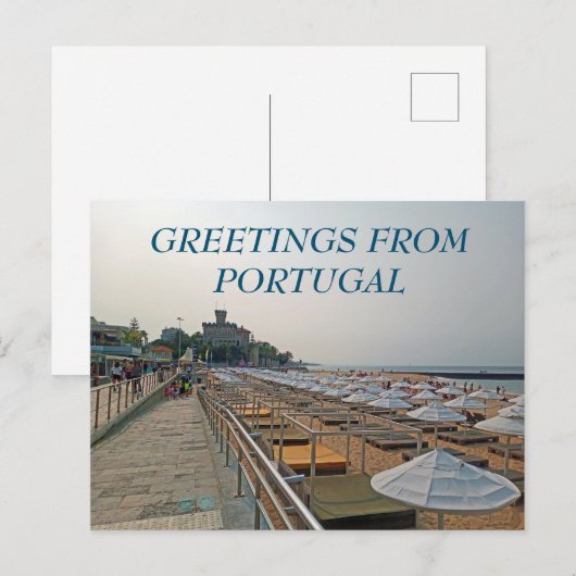 Portugal briefkaart (Voorkant / Achterkant)