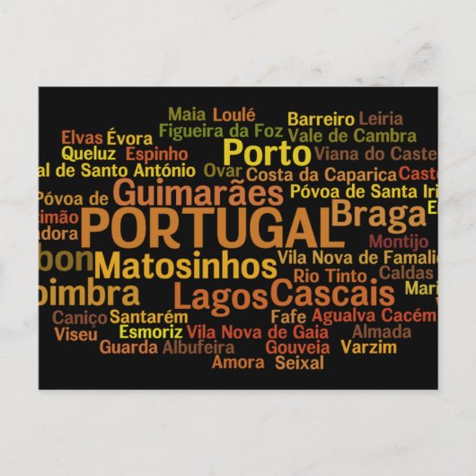 PORTUGAL Briefkaart (Voorkant)