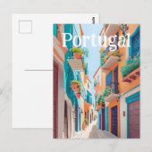 Portugal Briefkaart (Voorkant / Achterkant)