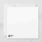 Portugal bruiloft uitnodiging | Blauwe Tegels (Achterkant)