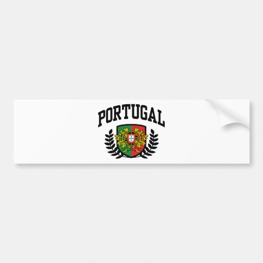 Portugal Bumpersticker (Voorkant)