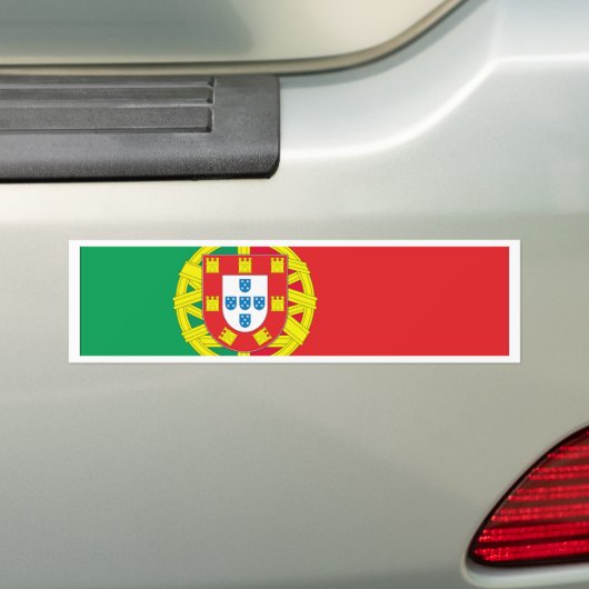 PORTUGAL BUMPERSTICKER (Op auto)