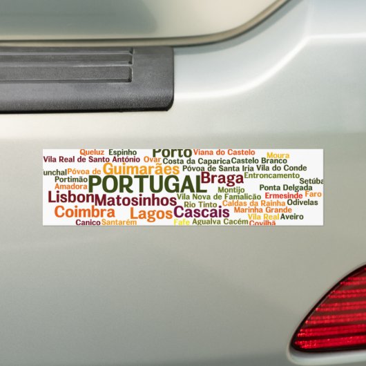 PORTUGAL Bumpersticker (Op auto)
