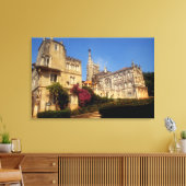 Portugal, Bussaco Paleis. Canvas Afdruk (Insitu (Woonkamer))