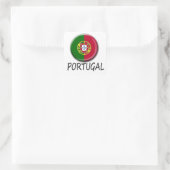 Portugal Button Flag Sticker (Tas)