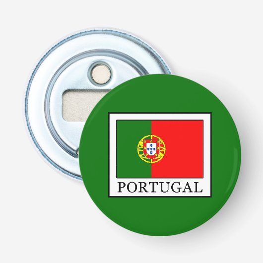 Portugal Button Flesopener (Voorkant)