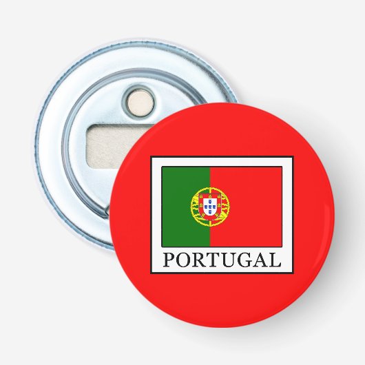 Portugal Button Flesopener (Voorkant)