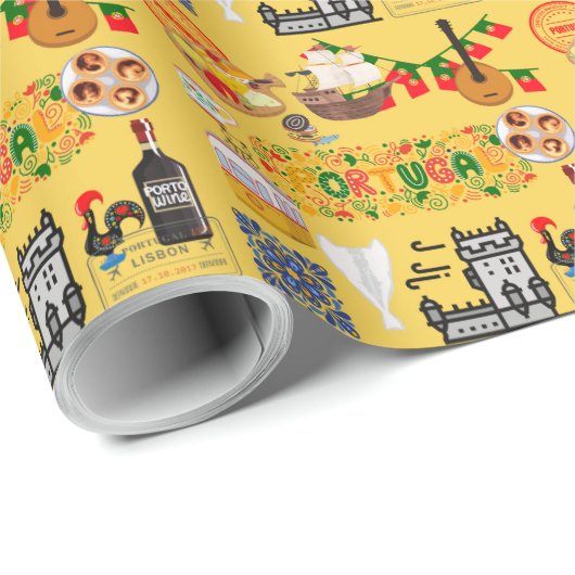 Portugal Cadeaupapier (Rol Hoek)