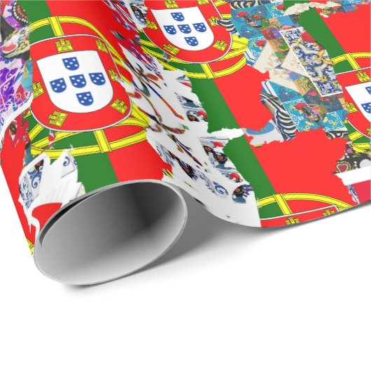Portugal Cadeaupapier (Rol Hoek)