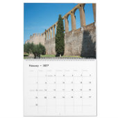 Portugal calendar kalender (Feb 2027)