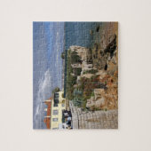 Portugal, Cascais. Praia da Rainha, een strand in Legpuzzel (Verticaal)