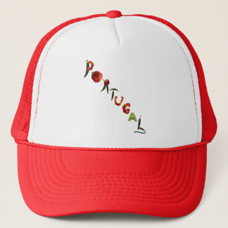 Portugal Chili Peppers Trucker Pet