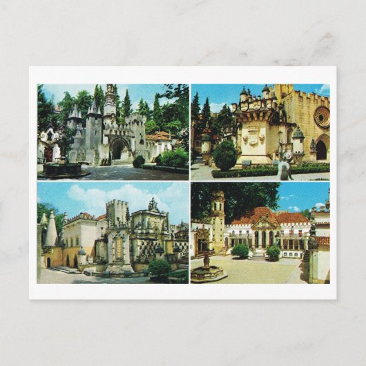 Portugal, Coimbra, Multiview Briefkaart (Voorkant)