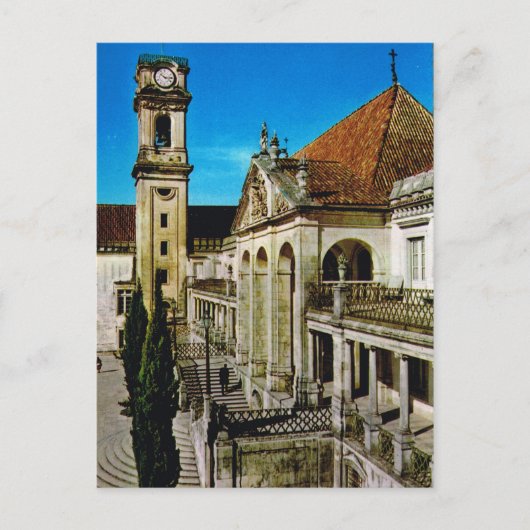  Portugal, Coimbra, Universiteit Briefkaart (Voorkant)