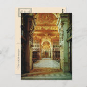  Portugal, Coimbra, Universiteitsbibliotheek Briefkaart (Voorkant / Achterkant)