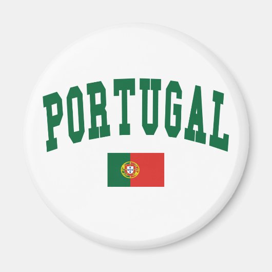 Portugal College Stijl Magneet (Voorkant)