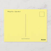 Portugal Cove Newfoundland Canada Briefkaart (Achterkant)