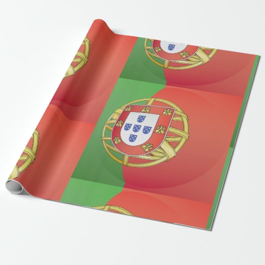 Portugal Crest Cadeaupapier (Uitgerold)