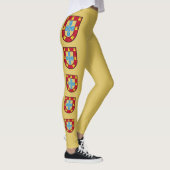 Portugal Crest Dames Leggings (Rechts)